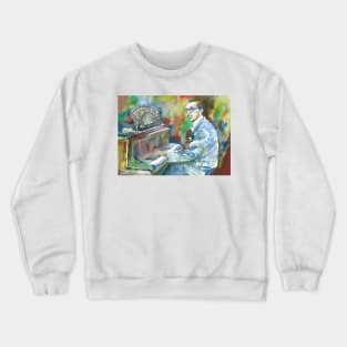 IGOR STRAVINSKY - watercolor portrait.3 Crewneck Sweatshirt